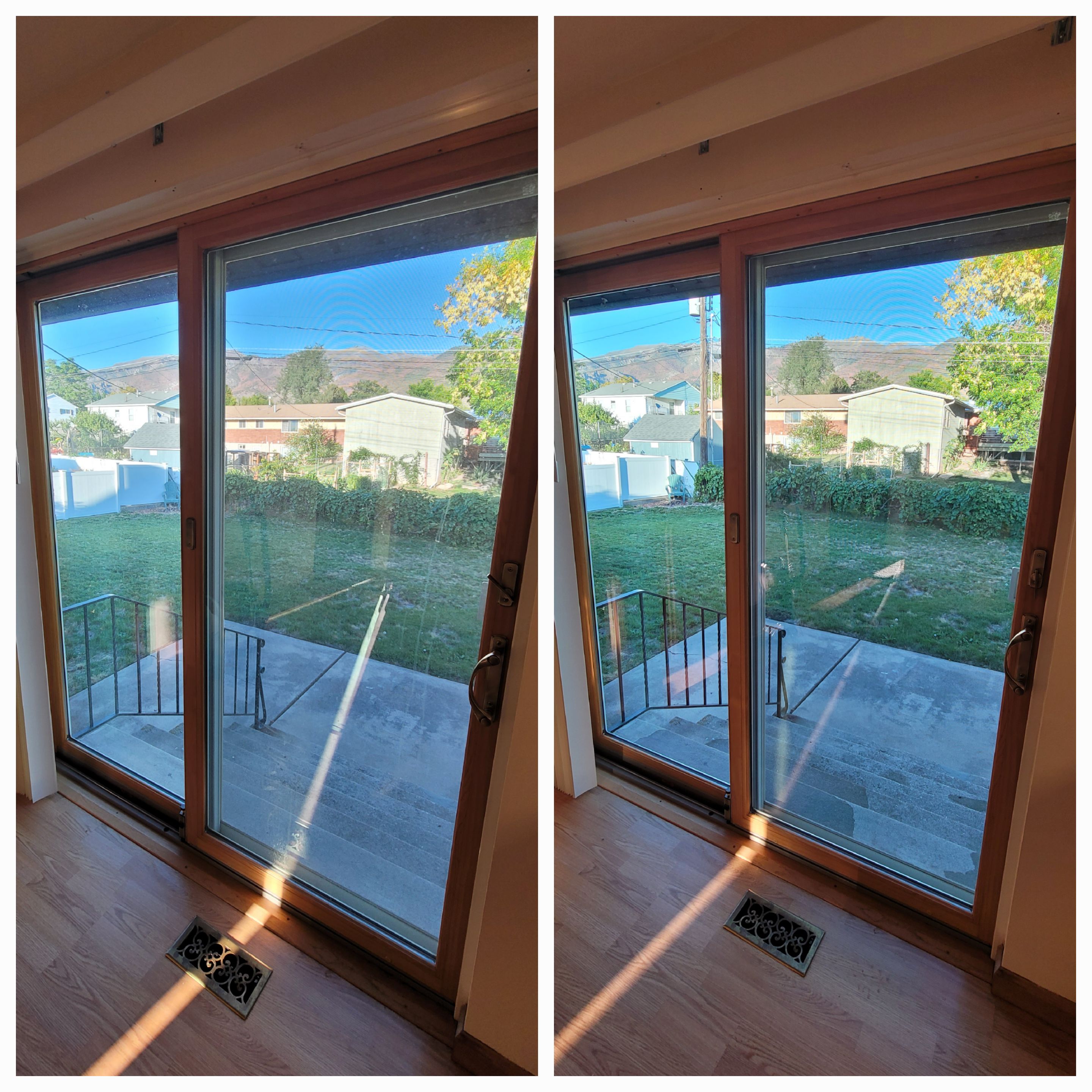 Sliding Doors Before and After 
