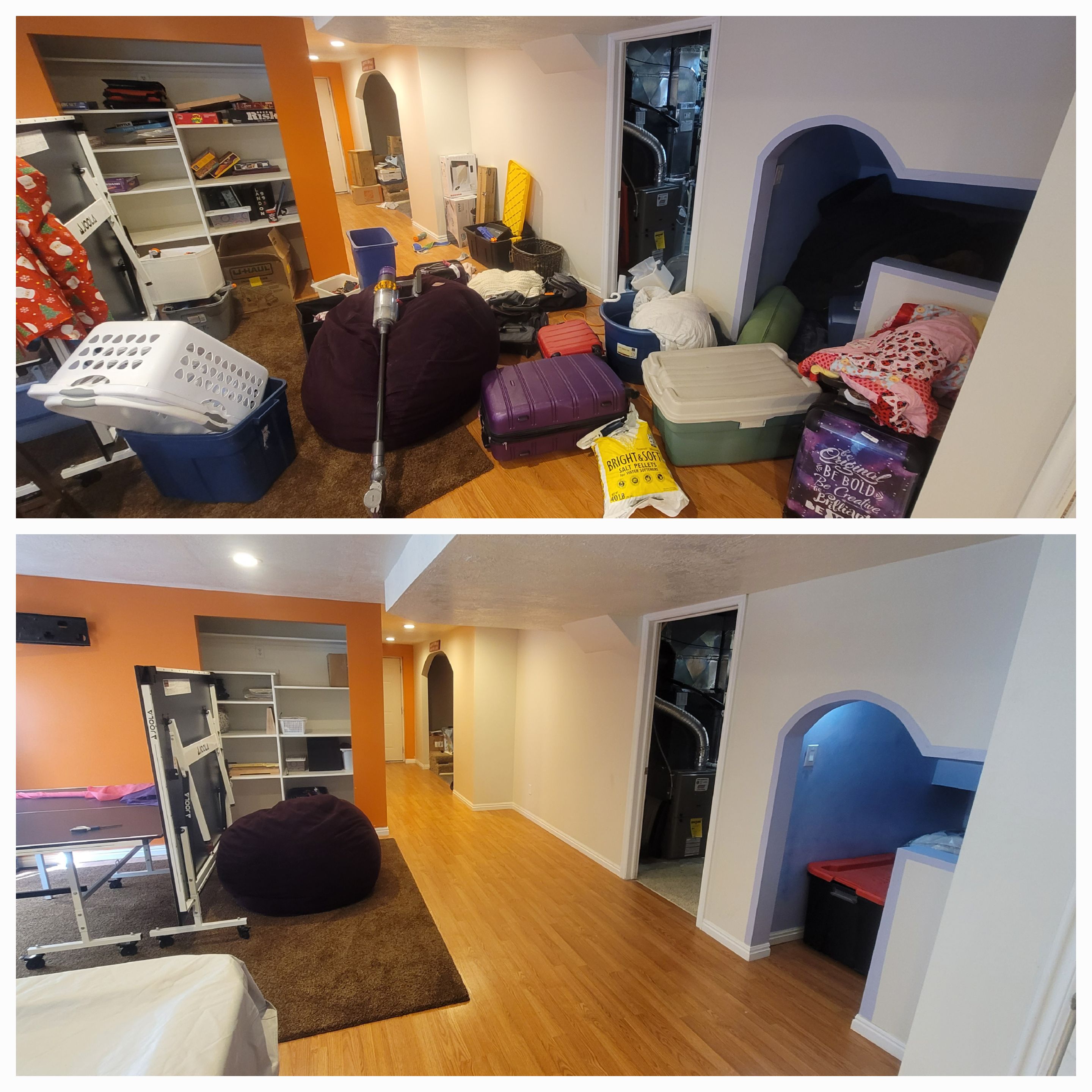 Galary Area Before and After